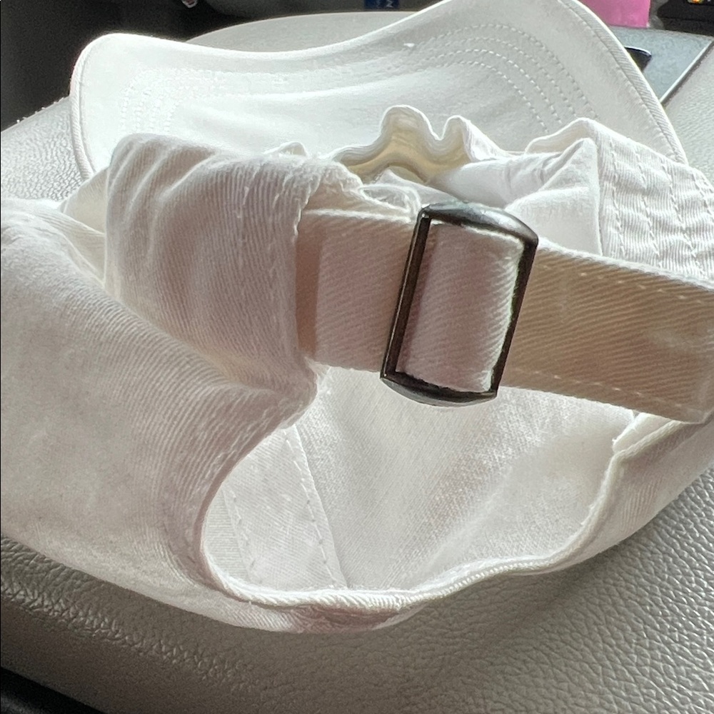 White Cap with Gold Lettering - Picture 3 of 4